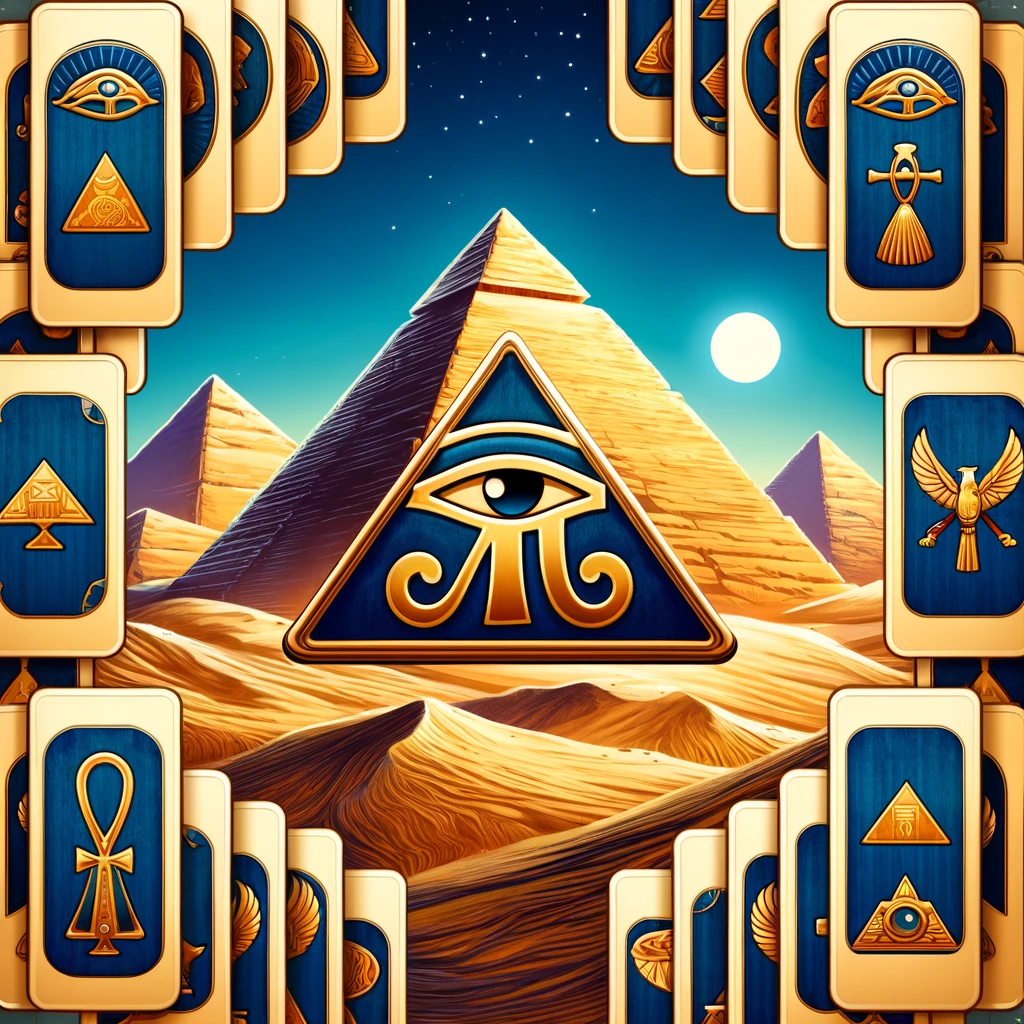 Pyramid Solitaire Blue Serenity